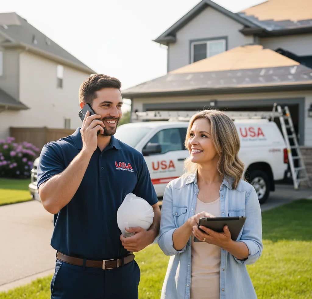 USA Roof Repair Experts customer support in Colona